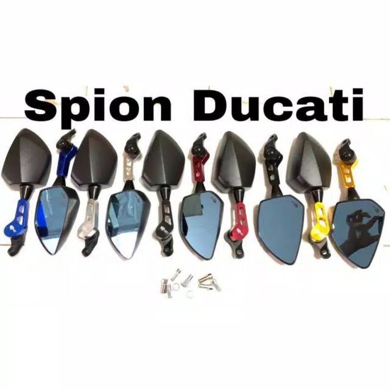 Spion Ducati Spion model Ducati Fast Bikes Universal Nmax,Aerox,Pcx,Adv,Vario,R15,Cbr,Ninja Dll