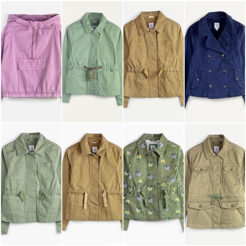 Jaket Parka Anak Perempuan Gap