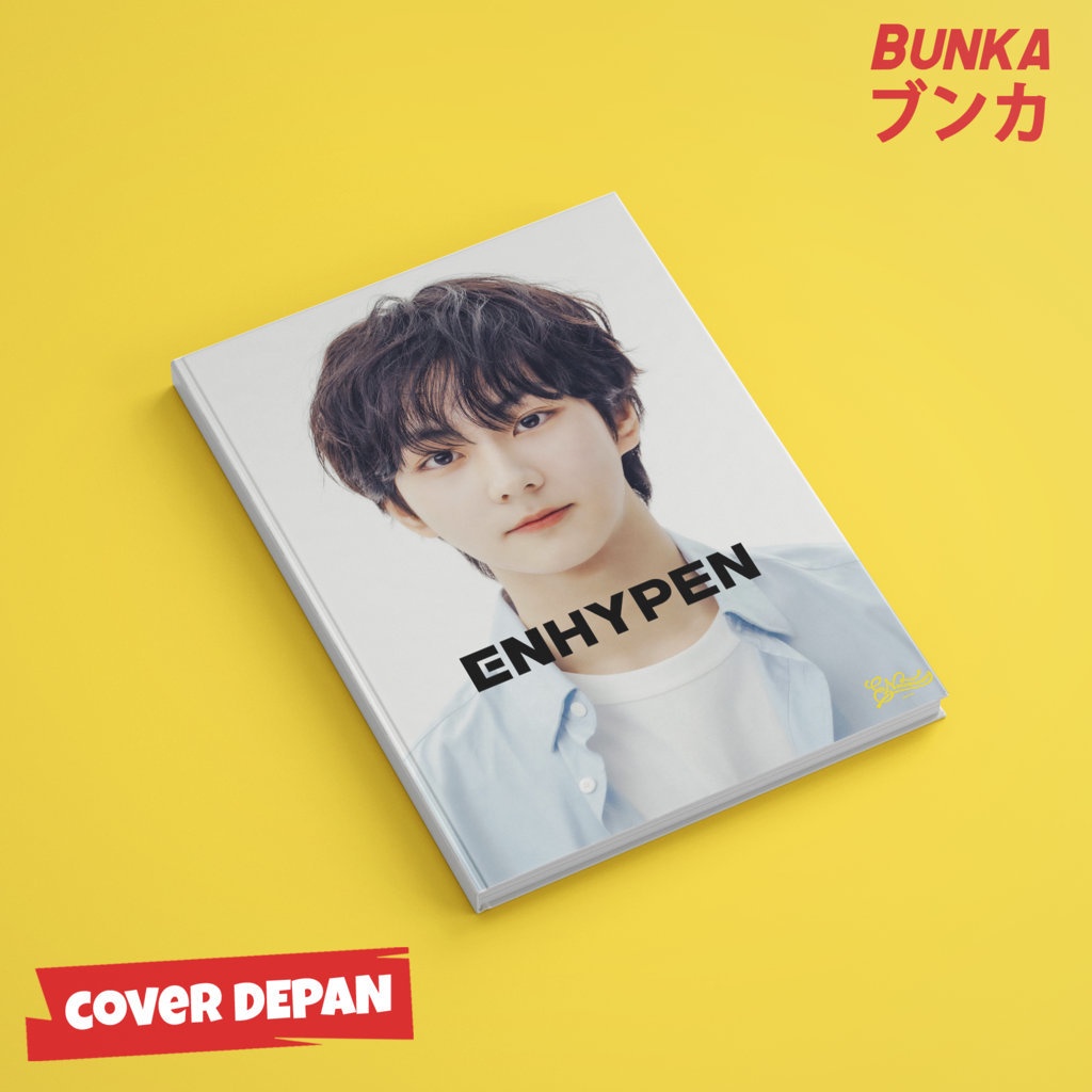 

Notebook KPOP Enhypen Jungwoon Hardcover A5 Buku Tulis Catatan Notes Agenda Planner Jurnal