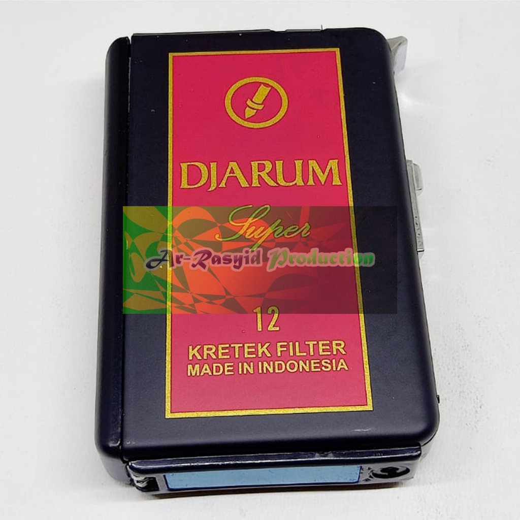 Tempat Kotak Rokok Korek Api Bara RAI Lighter Djarum Super 3454-30