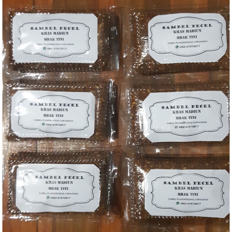 

sambel kacang / sambel pecel