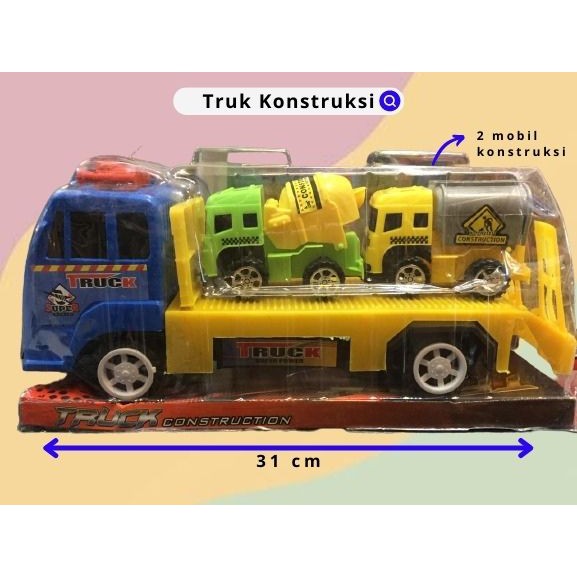  TRUK KONSTRUKSI  DEREK ISI 4 TRUK  BESAR Shopee Indonesia