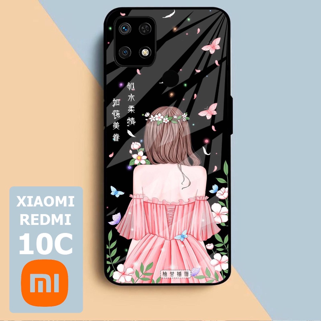 [H04] Softcase Kaca Xiaomi Redmi 10C ,CASE REDMI 10C, SOFTCASE GLESS REDMI 10C, CASE KEREN REDMI 10C