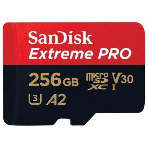 [DGB] MICRO SD SANDISK EXTREME PRO 4K A2 256GB 128 64 32 GB GO PRO DJI MAVIC GOPRO MICROSD