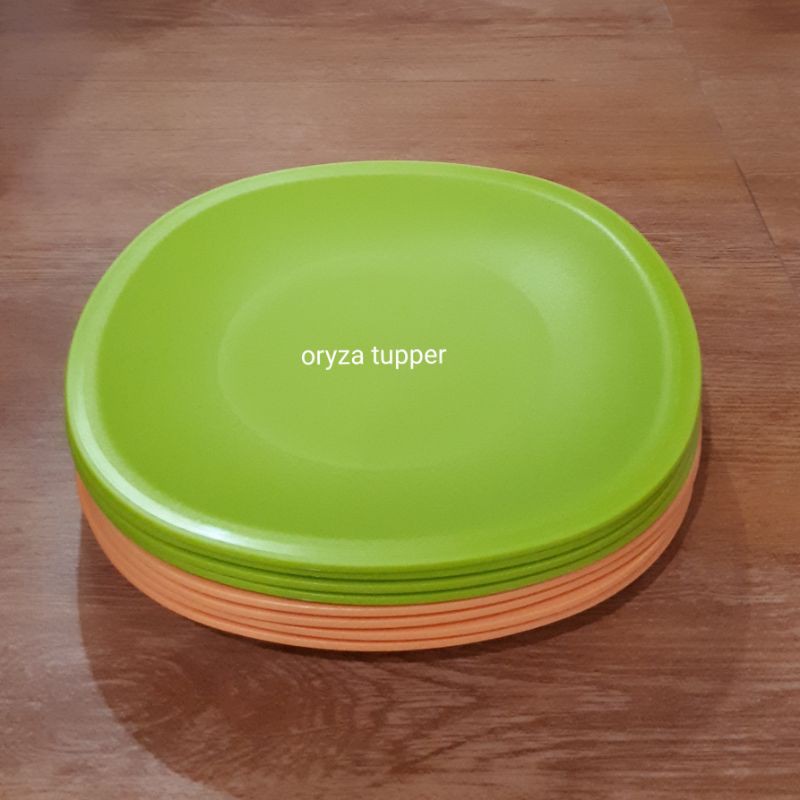 Piring Tupperware Blossom Dining Microwavable Plate (1) ECER