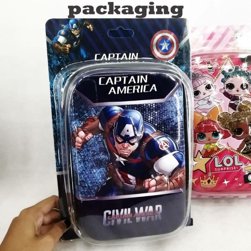 

Tempat Pensil Bahan 3D EVA Hard Top Pencil Case Organizer