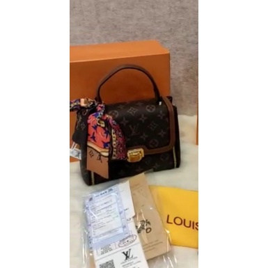 Louis Vuitton Monogram Bag with Scarf Series #60383 2 Tali Platinum Quality [Like Ori]