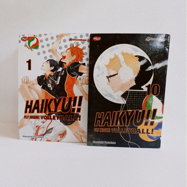 komik haikyuu 1-10 set preloved