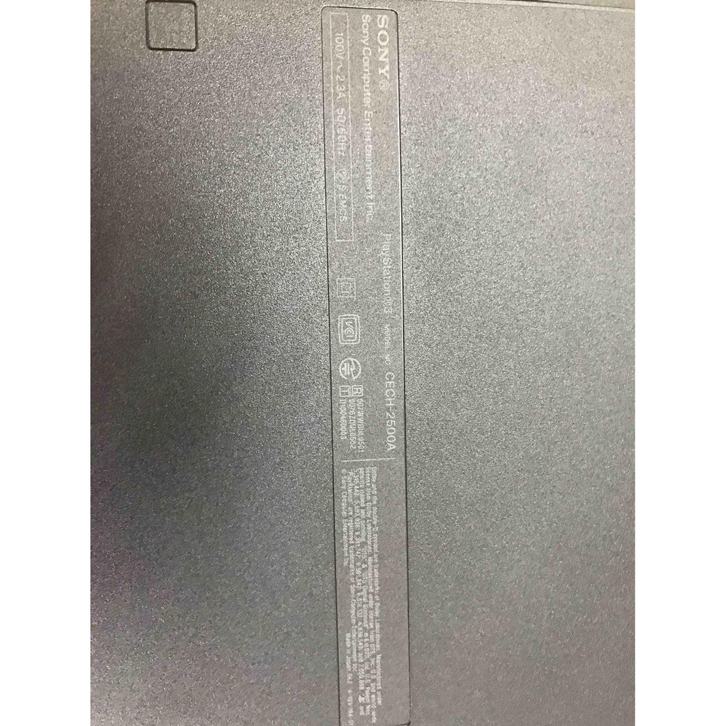 PS3 PS 3 SONY Playstation 3 Slim 320GB CFW Seri 25XX HITAM Terbaik