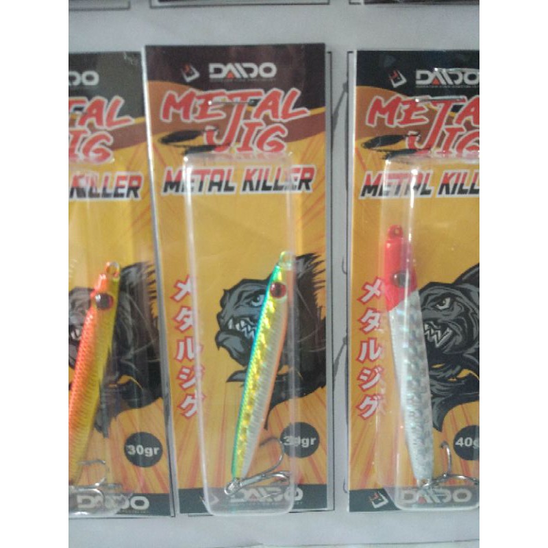 Daido Jig Metal Killer 14gr,20gr,30gr,40gr