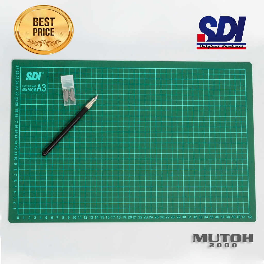 Cutting Mat A3 Pen Cutter Sdi Shopee Indonesia