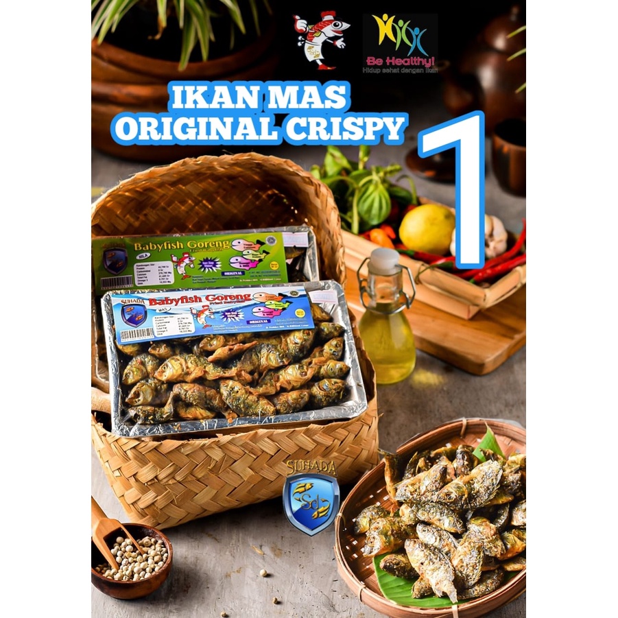 

Gonze x baby fish crispy no.1 ikan mas balita goreng renyah gurih makanan sehat oleh oleh khas Cianjur