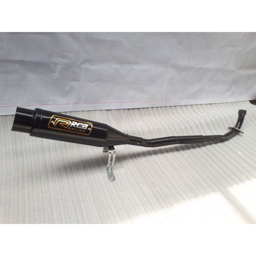 knalpot motor racing rcb hitam bebek supra x 125 supra fit new supra fit lama smash shogun vega zr