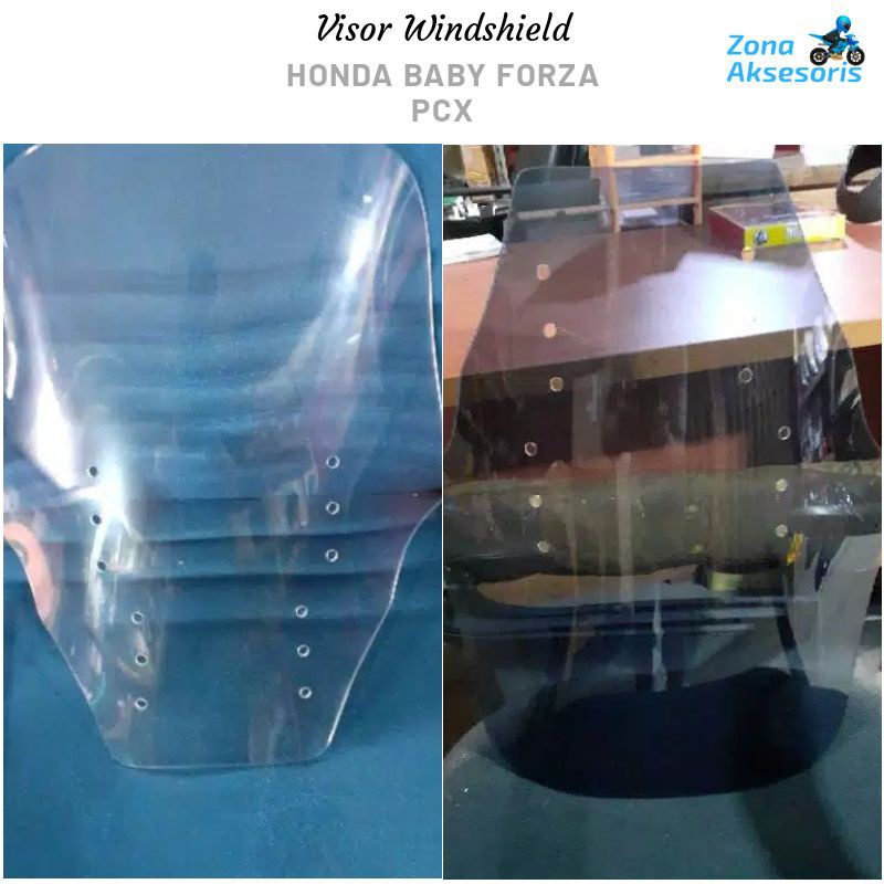 visor honda baby forza pcx visor baby forza