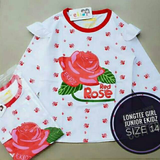 KAOS ANAK PEREMPUAN 6-12tahun