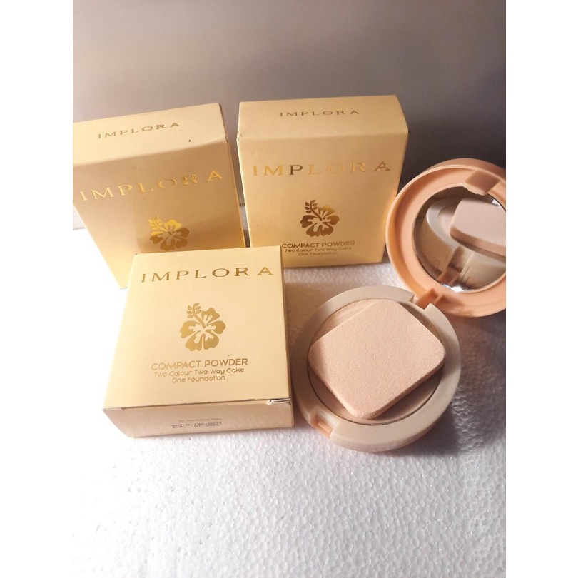 IMPLORA SUELUTTU POWDER CAKE 320 - IMPLORA COMPACT POWDER 2 IN 1