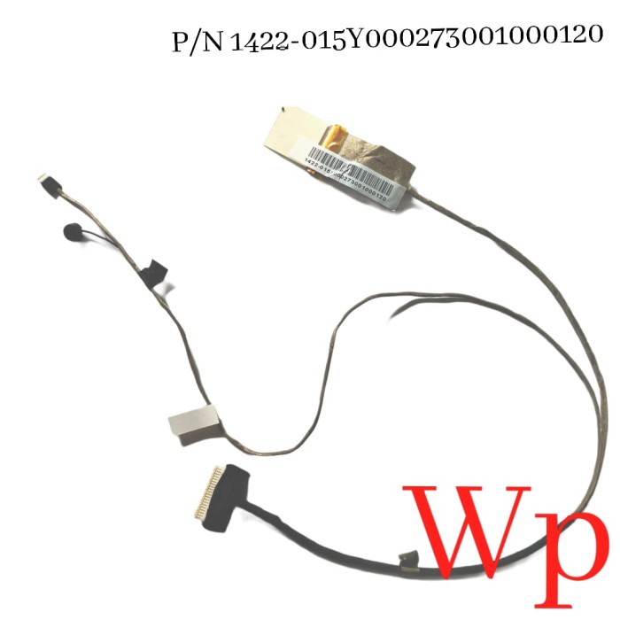 Kabel Flexible LED LCD Laptop Asus N46 N46JV N46VB N46VJ N46VM N46VZ