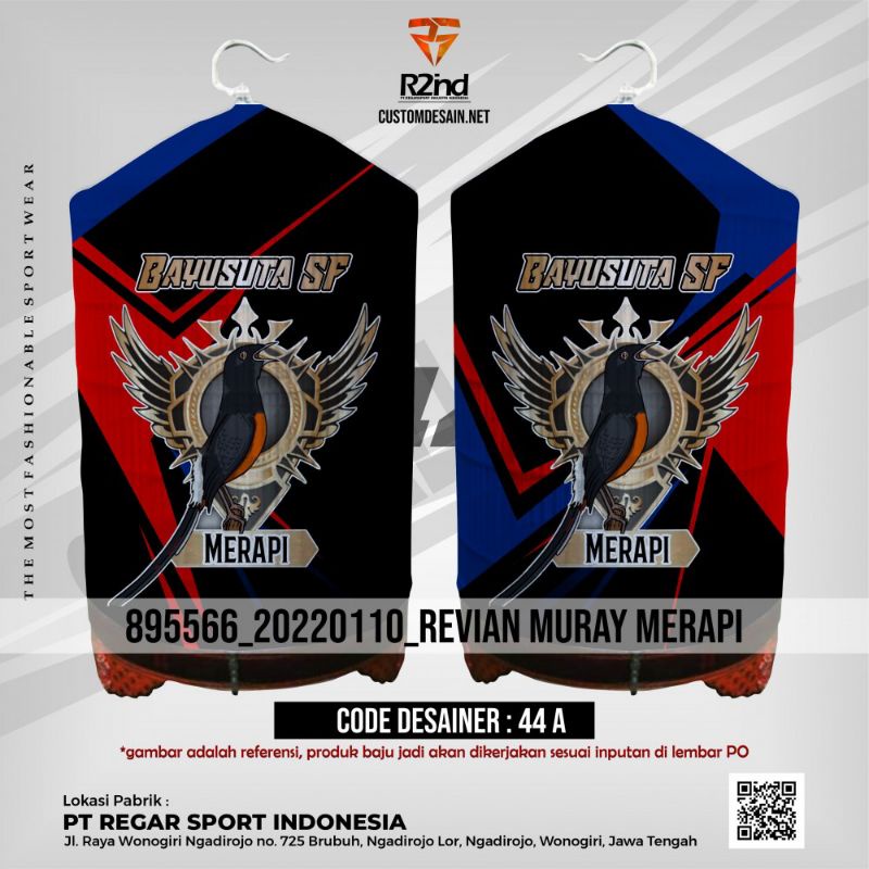 krodong murai bebas custom. ready ukuran no 1,2,3,4