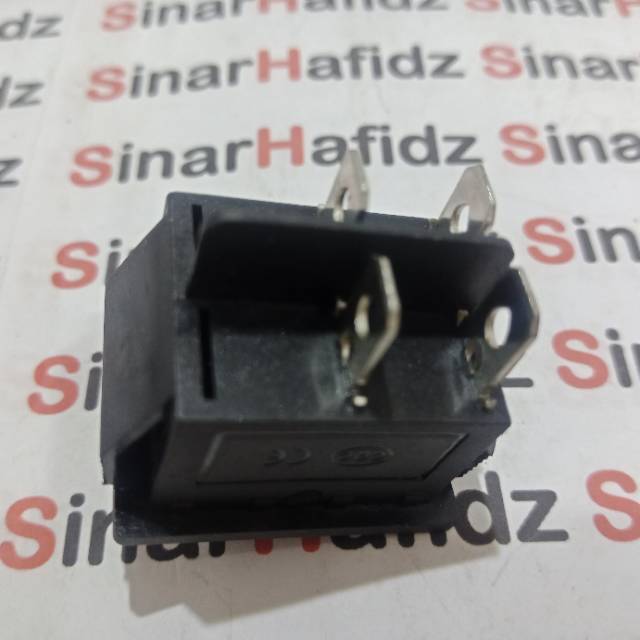 switch on off hitam 25x30mm