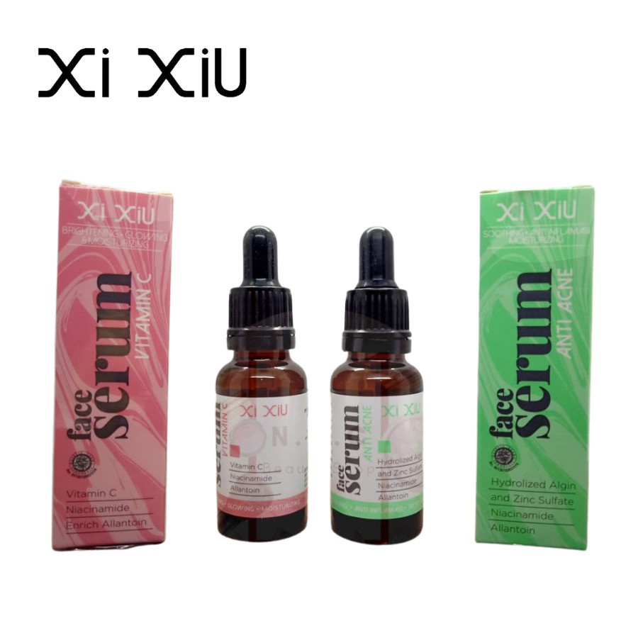 XIU XIU Face Serum Vitamin C &amp; Anti Acne | Xixiu Serum Wajah by AILIN