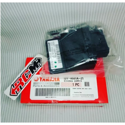 ECU CDI ENGINE CONTROL UNIT ASSY JUPITERZ1 JUPITER Z1 INJEKSI ORI ORIGINAL YAMAHA ASLI 1DY-H591A-21