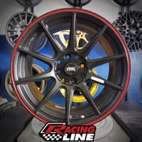 velg pelek racing Shinjuku hsr r16 mobil jazz Yaris Mazda2 ring 16