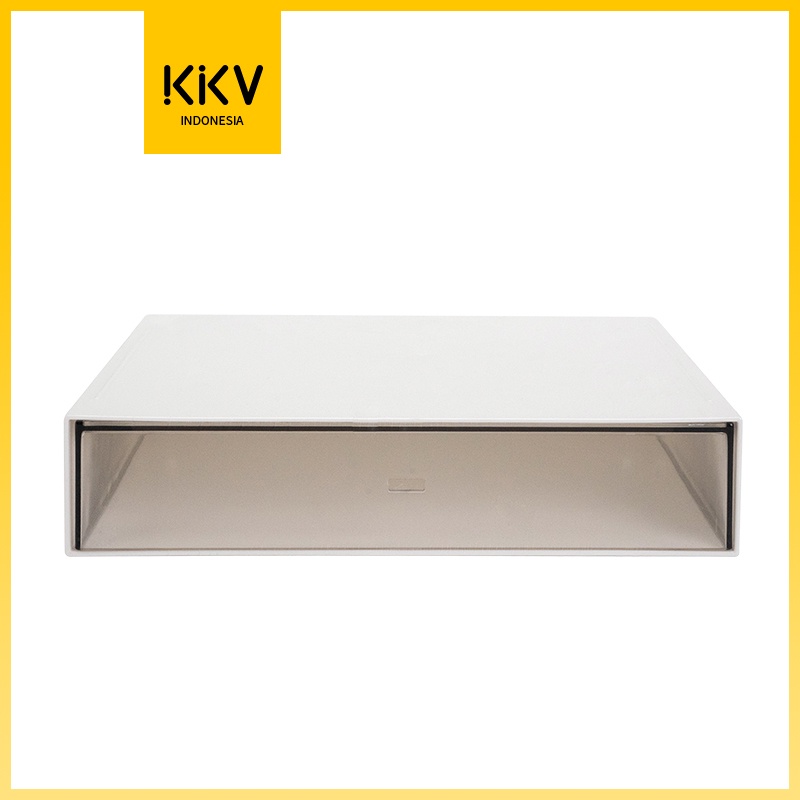 Kkv - Hougongfeizi Drawer Storage Box Rak Laci Yimpanan Putih