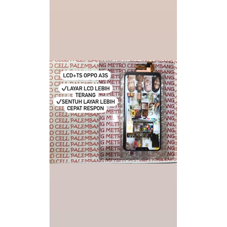 LCD+TS OPPO A3S/REALME C1/REALME 2 UNIVERSAL INCELL