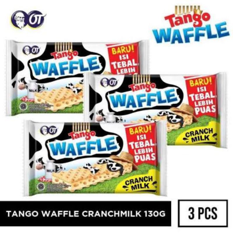 Tango Waffle Cranch Milk 3x130g