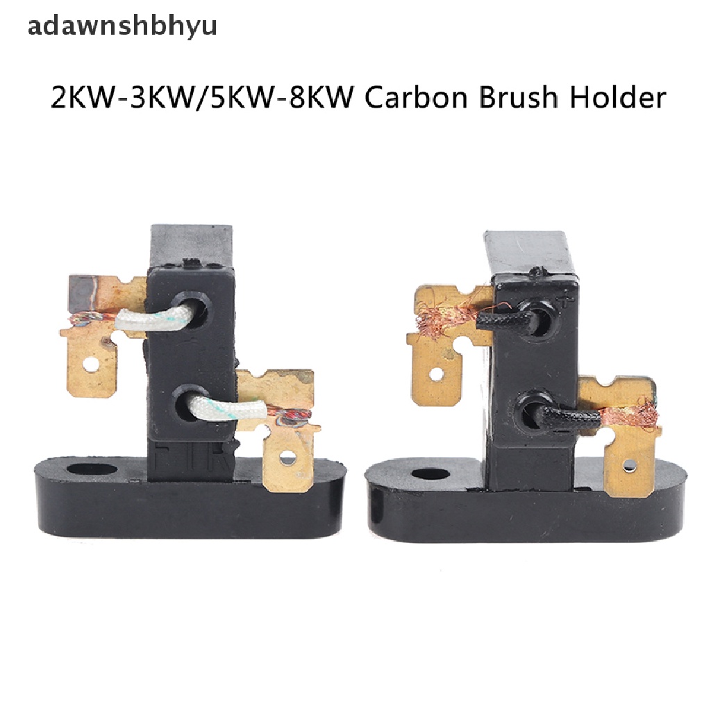 Adawnshbhyu 2Pcs Carbon Brush Holder Untuk Sparepart Genset 168F /188F 2KW-3KW 5KW-8KW