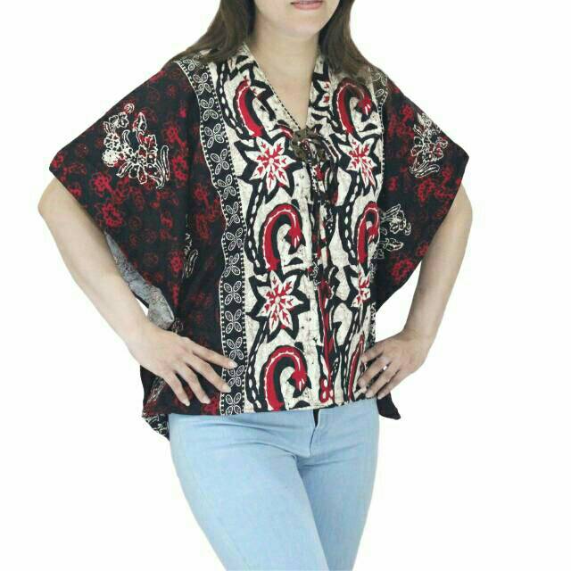 Gambar Baju Batik Wanita Lengan Pendek - Koleksi Rina