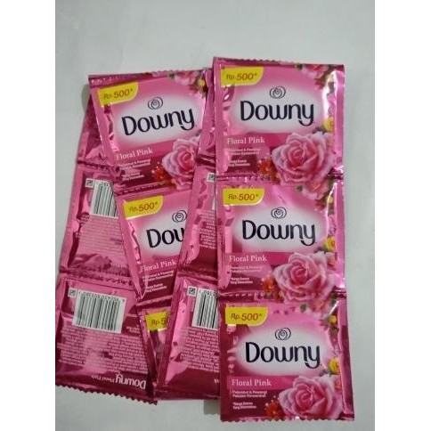 Downy Floral Pink 11Ml Pelembut Dan Pewangi Pakaian Isi 12 Sachet - bloramart