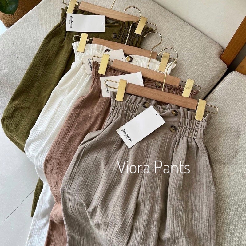 VIORA PANTS / KULOT CRINKLE K4