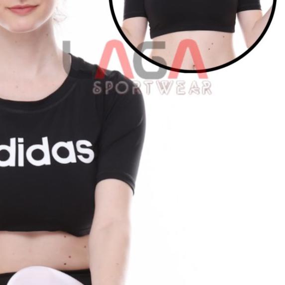 ♘ Baju Zumba Crop Top Wanita/Baju Olahraga Crop Top Wanita/Baju Senam Crop Top Wanita ➽