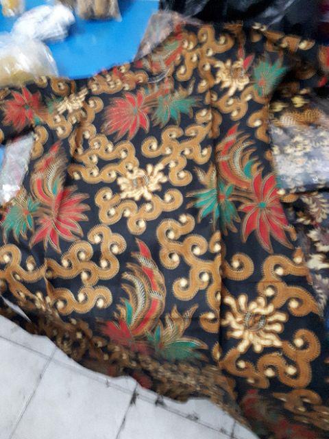 Batik Couple Keluarga Sania Ruffle Ori Ndoro Jowi Dnt Sekar Wangi