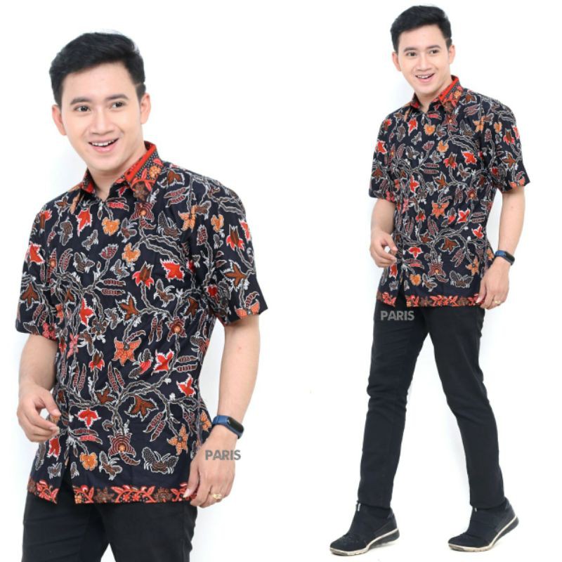 kemeja batik pria unggul jaya
