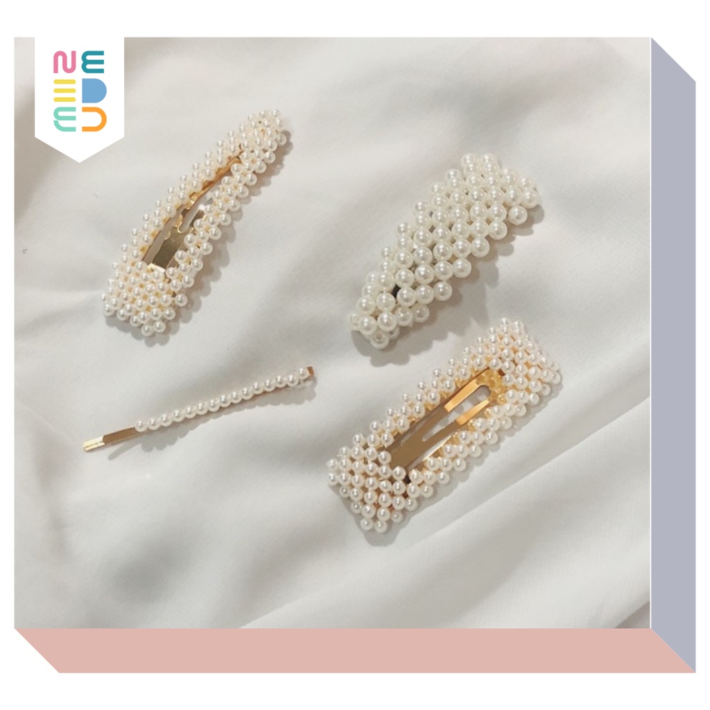 NEEDED.ID JKT | Pearl Hairpin / Jepitan Mutiara / Jedai Kekinian / Aksesoris Rambut / Hair Accessories