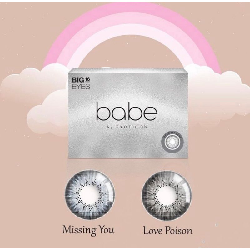SOFTLENS WARNA EXOTICON X2 BABE BIG EYES