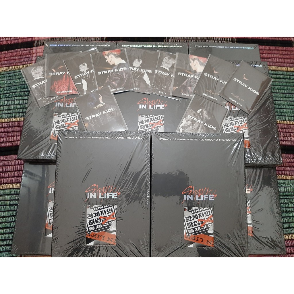 STRAY KIDS REPACKAGE ALBUM LIMITED EDITION IN LIFE SEALED