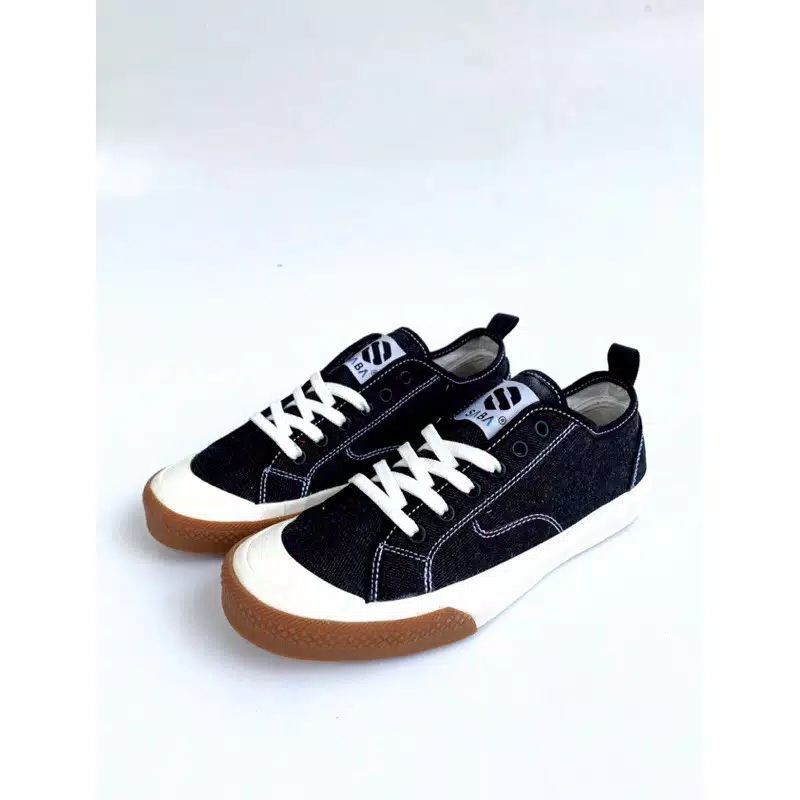 Sepatu Saba Black Denim Sepatu Lokal Sepatu Brand Lokal Sepatu Murah