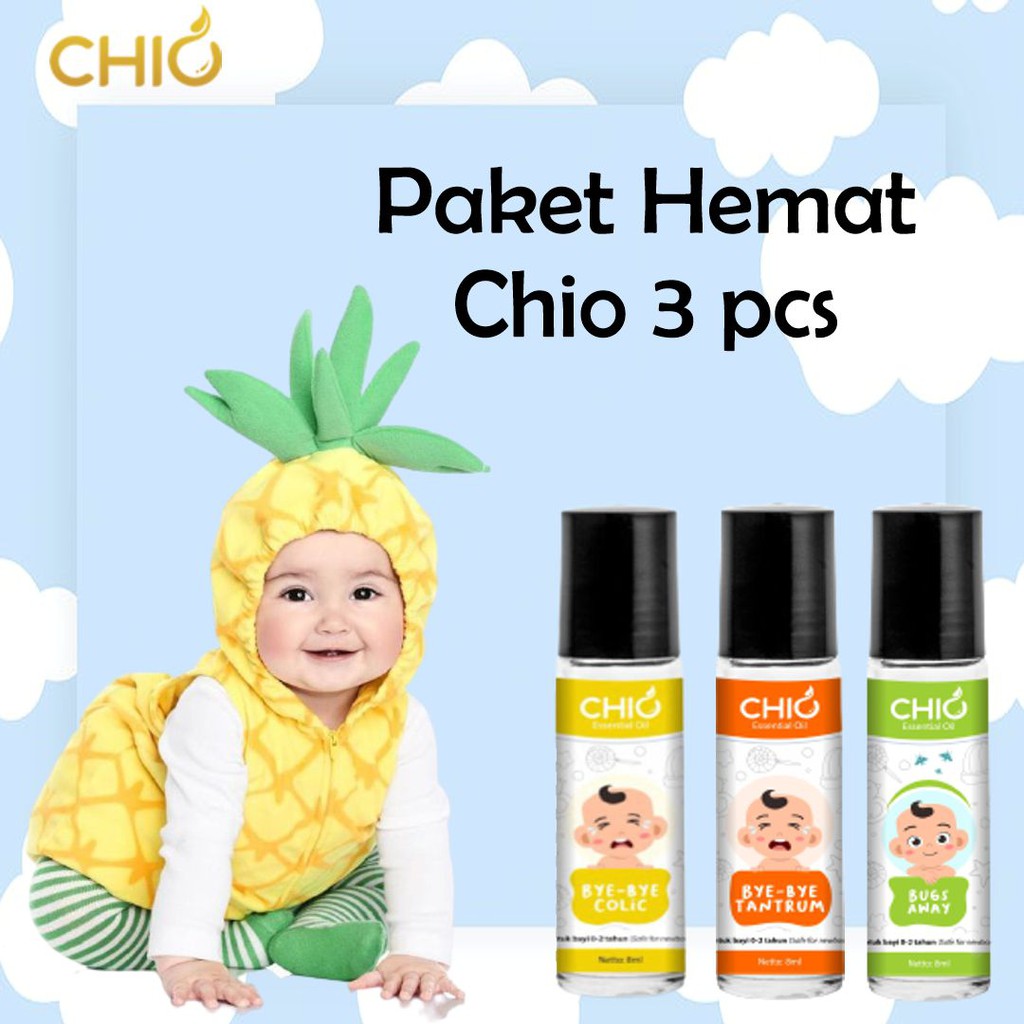 Paket Hemat Chio 3 varian (Bug,Colic,Tantrum)