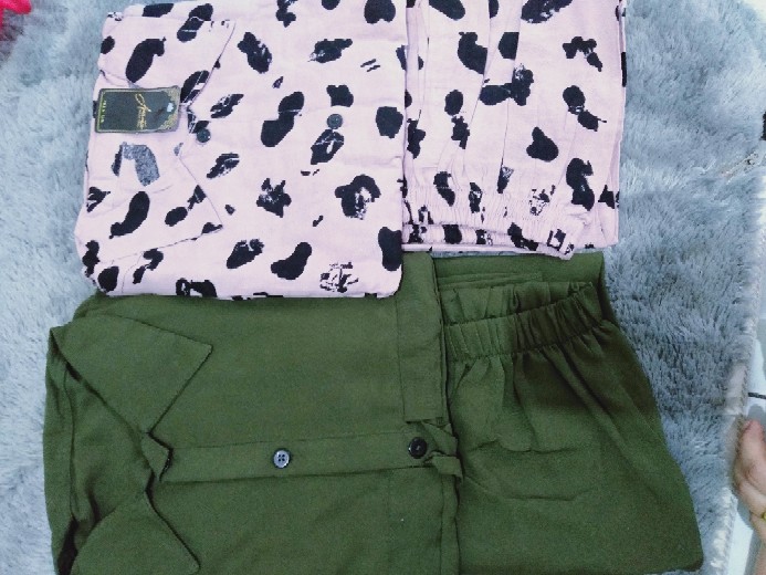 Oneset Katun Rami Premium/setelan Celana/setelan Kemeja//long Hem//kemeja