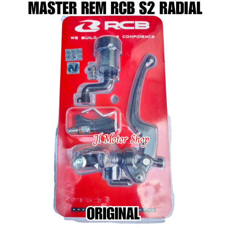 Master Rem RCB NMAX PCX ADV Kanan Kiri S2 Not S1 Radial - Master Rem NMAX PCX ADV RCB S2 Forged Not S1 Original Bisa Untuk Kopling Hidrolik RCB.