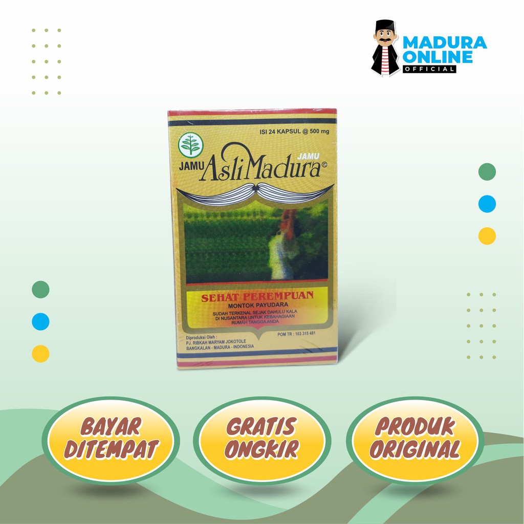 Jamu original madura jamu sehat wanita montok payudara asli mujarrab membesarkan payudara (COD)