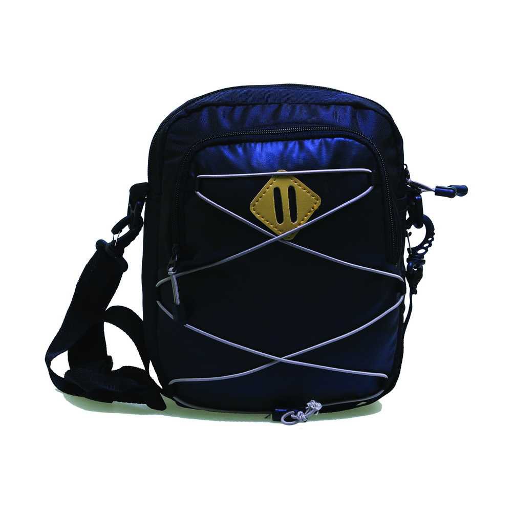 Tas Selendang / Selempang Pria Kanvas Original -Black