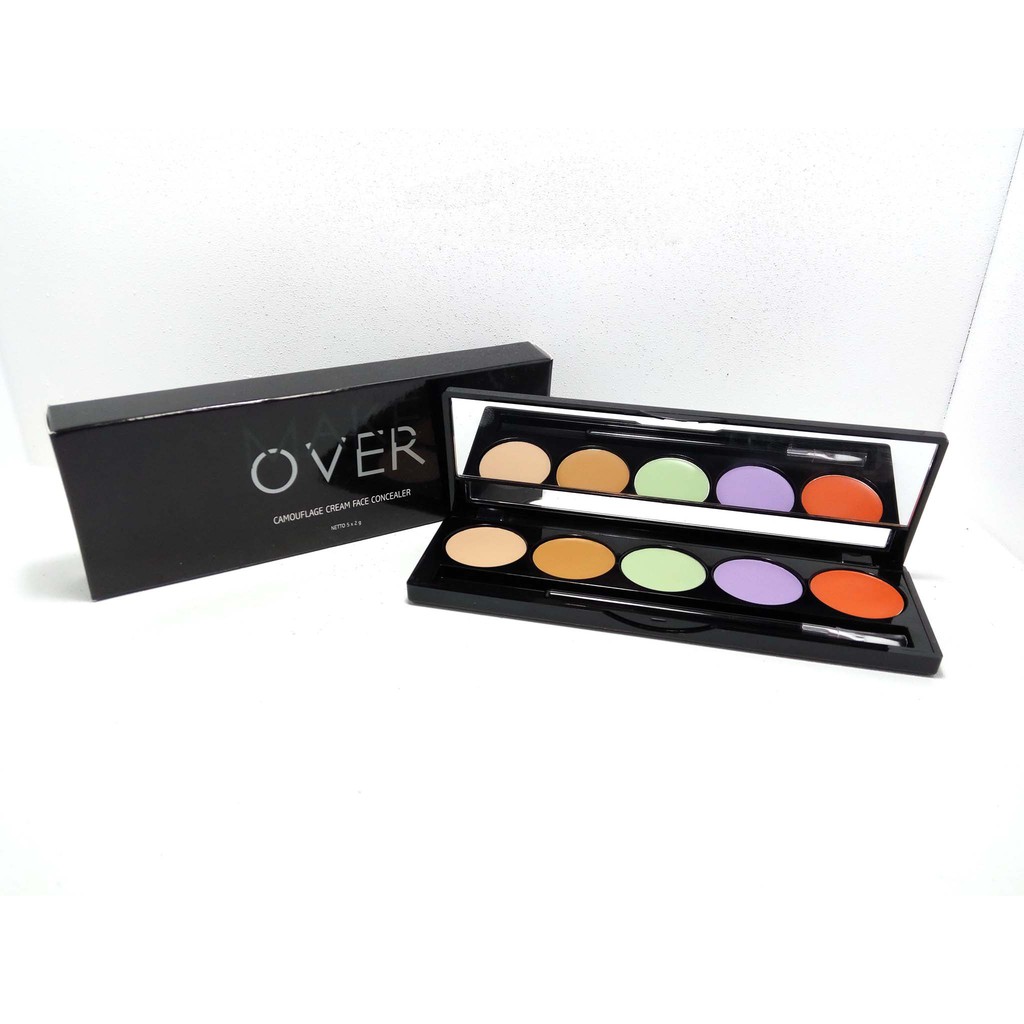 make over camouflage cream face concealer