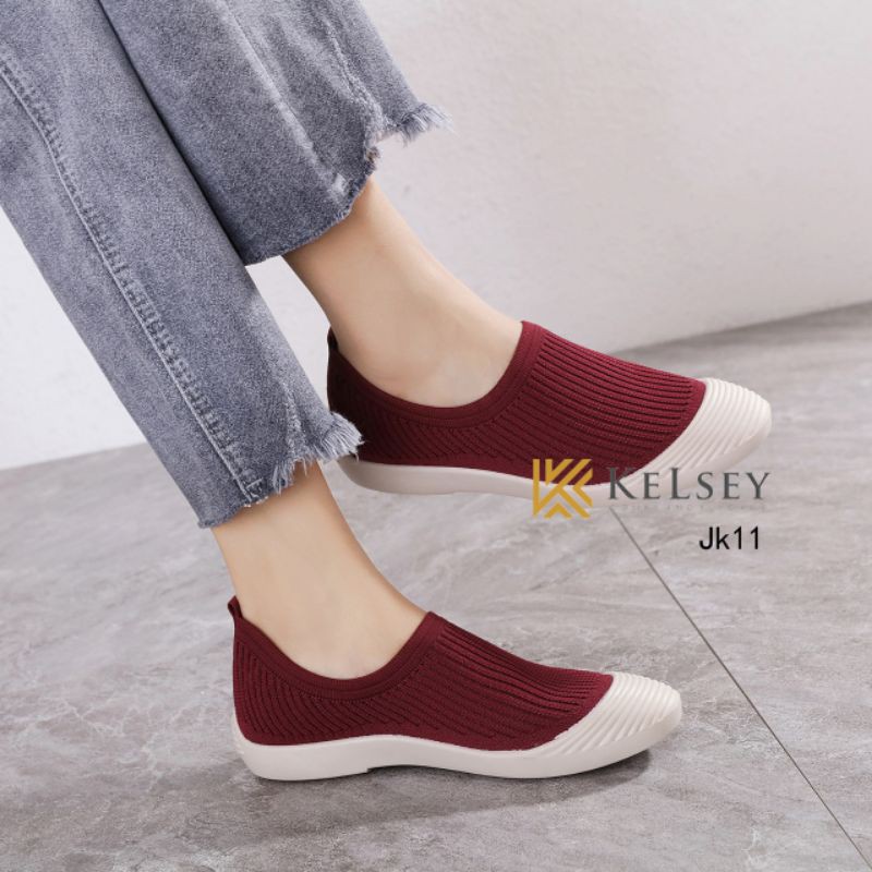 Kelsey Sepatu Slip On Wanita JK11