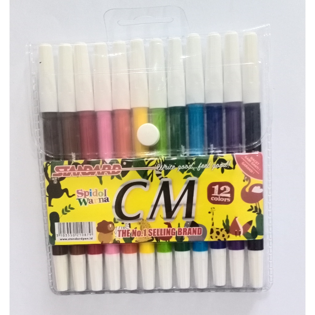 

Spidol Warna Pencil Type 12 Colors Standart CM