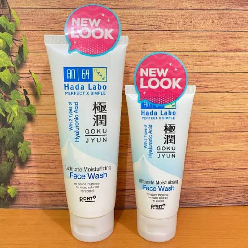 Jual Hada Labo Gokujyun Moisturizing Face Wash 100gr ORI / Sabun Cuci