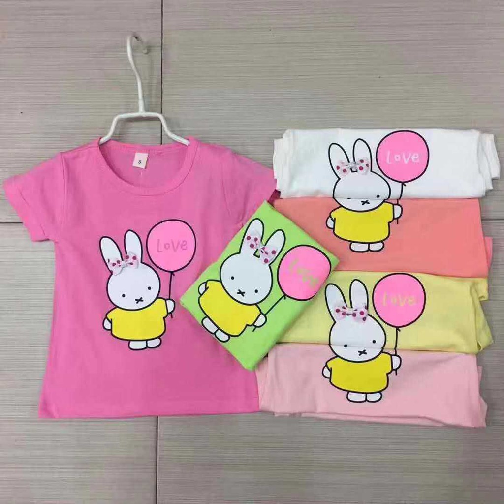 MOBAS OFFICIAL Kaos anak murah gambar Meteor Bahan katun import Premium - Bunny Balon MB